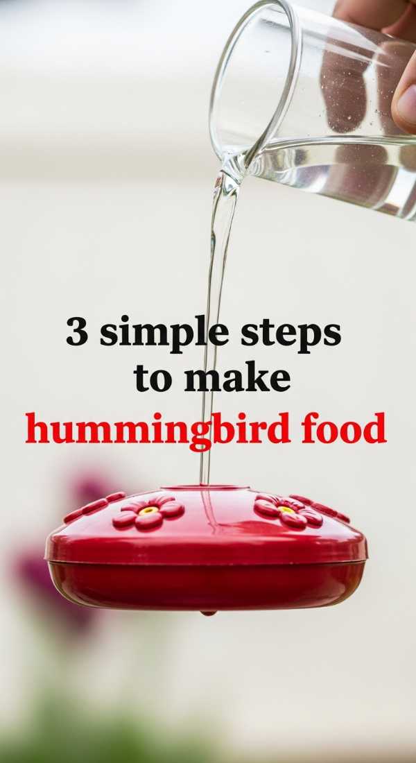 3 Simple Steps To Make Hummingbird Food 6a10955096fa0