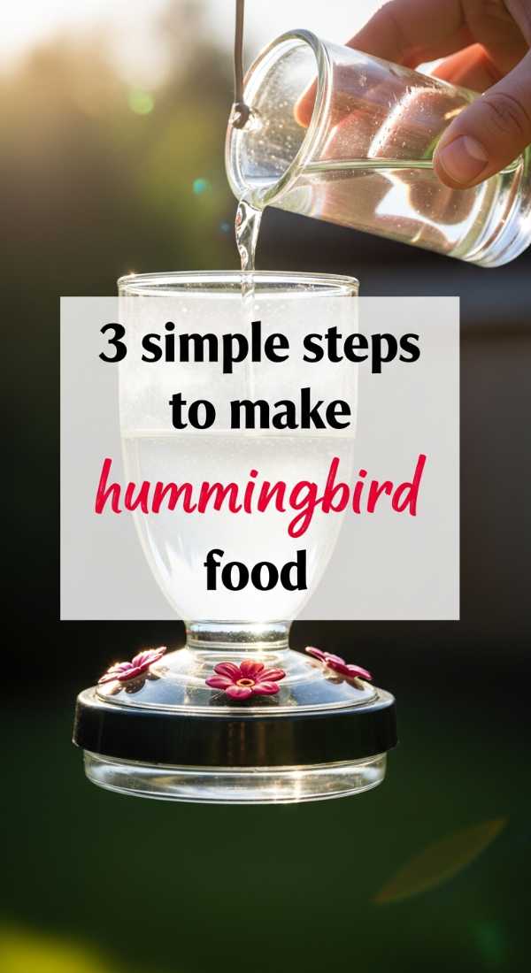 3 Simple Steps To Make Hummingbird Food 6a10d17f0114d