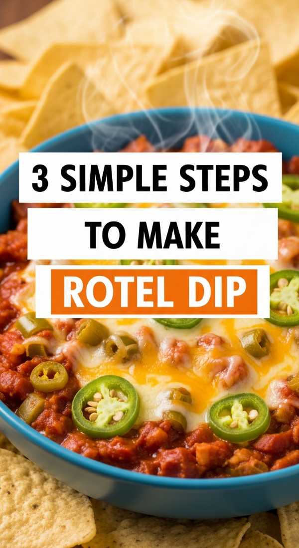 3 Simple Steps To Make Rotel Dip 69f44756e94f1