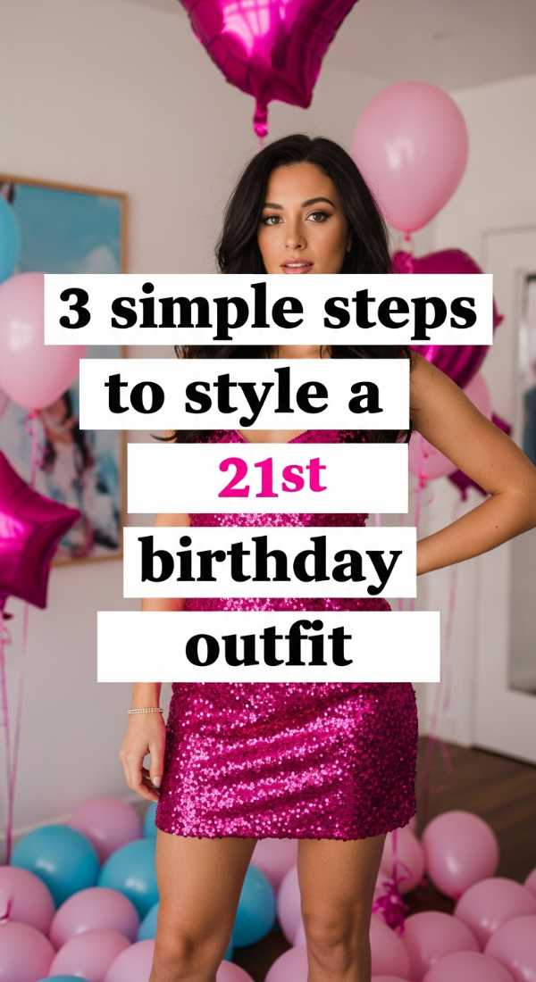 3 Simple Steps To Style A 21st Birthday Outfit 6a0deedb0a109