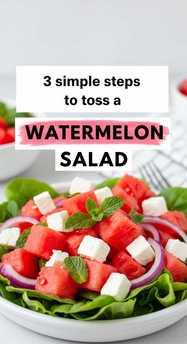 3 Simple Steps To Toss A Watermelon Salad 6a06e704b13e6