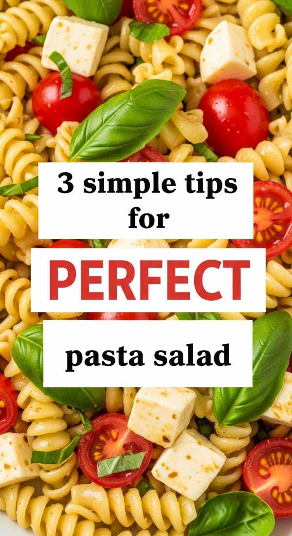Carb Heaven: The Definitive Collection of Mouthwatering Pasta 3 Simple Tips For Perfect Pasta Salad 6a1098b8ef3d2