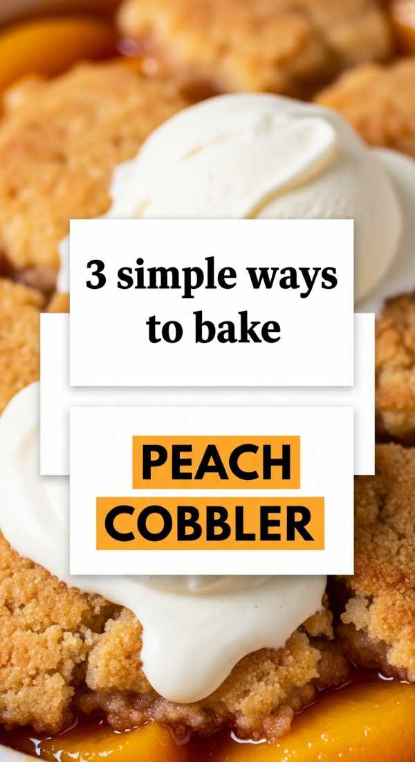 3 Simple Ways To Bake Peach Cobbler 69fc1752b8911