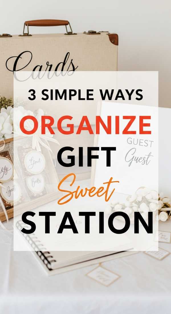 3 Simple Ways To Organize A Grad Gift Station 69f478ea4868a