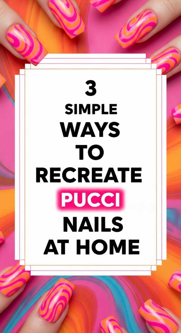 3 Simple Ways To Recreate Pucci Nails At Home 6a05a526f3e72
