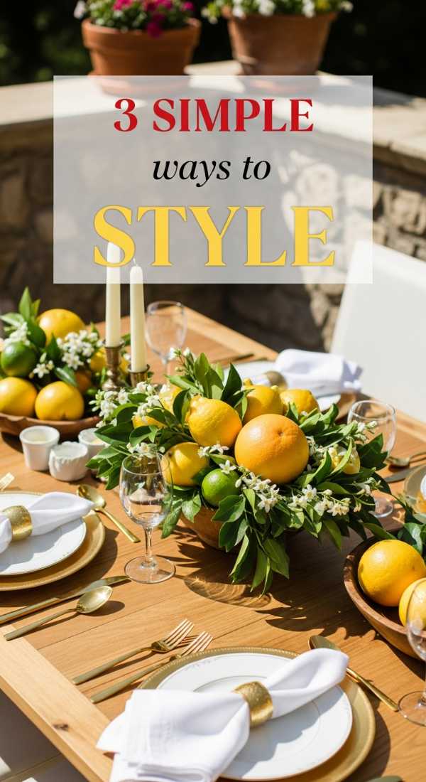 3 Simple Ways To Style A Lemon Table 6a0031bb77500