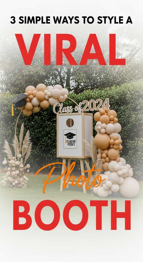 3 Simple Ways To Style A Viral Photo Booth 69fc268053955