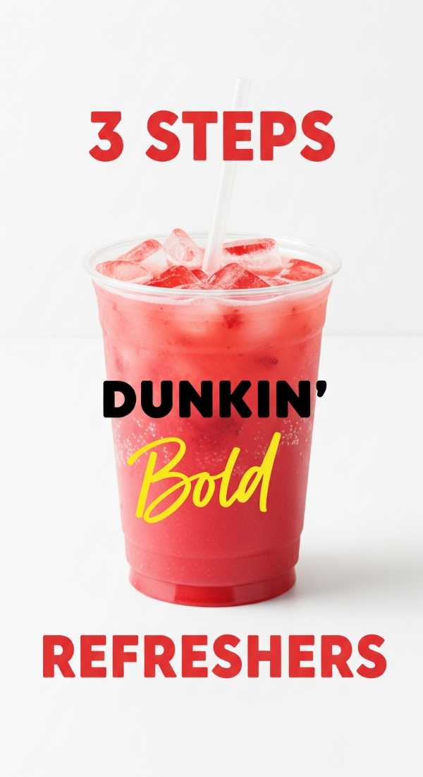 3 Steps To Customize Dunkin Drinks Refreshers 69f4514f22e1d