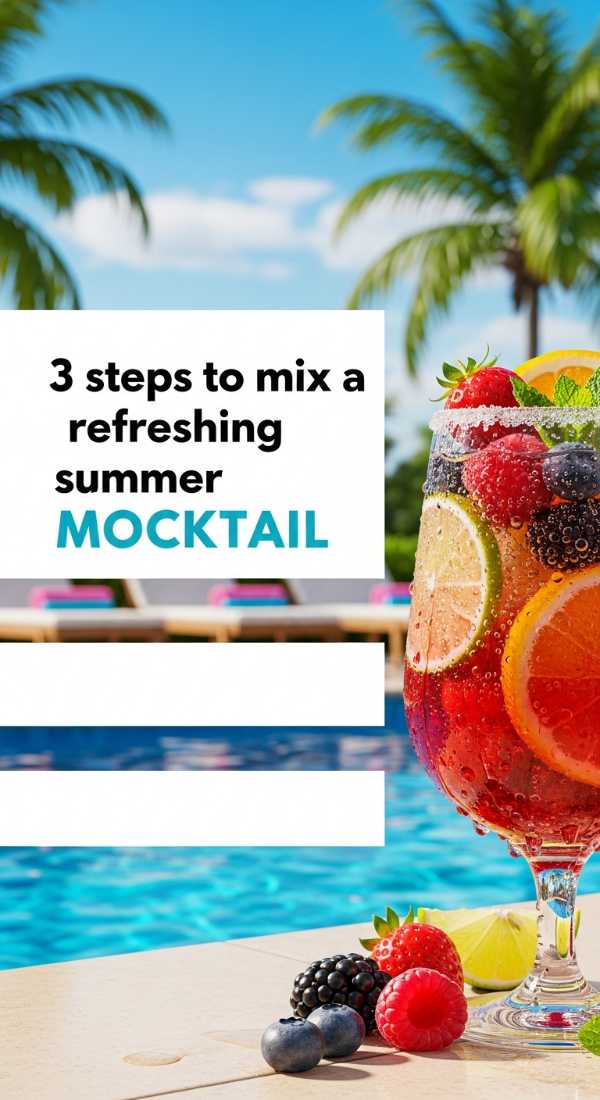 3 Steps To Mix A Refreshing Summer Mocktail 6a10951fc1ad1