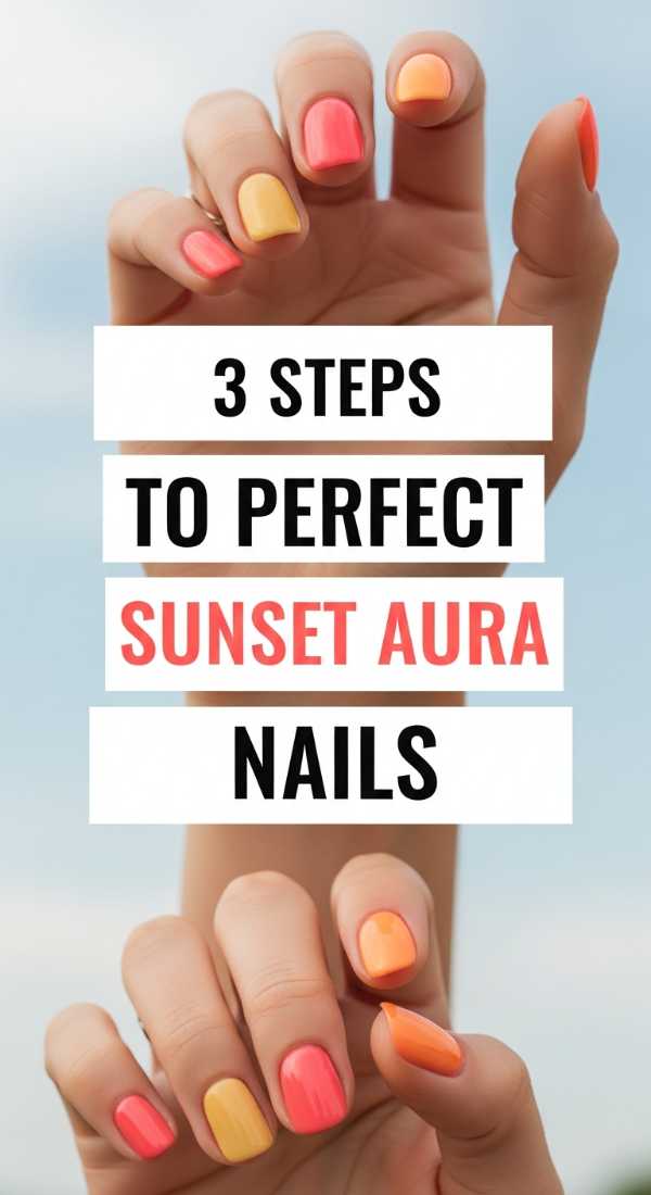 3 Steps To Perfect Sunset Aura Nails 6a0595bee6429