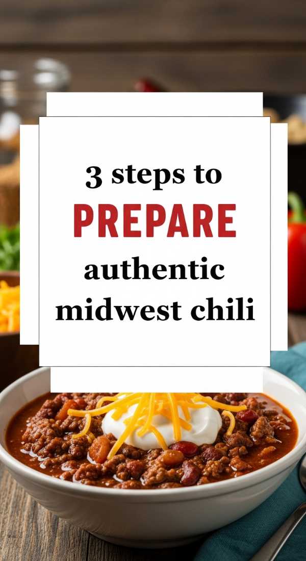 3 Steps To Prepare Authentic Midwest Chili 6a017daedf4f7