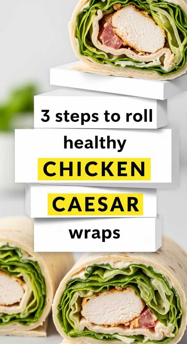 Sun, Sizzle, and Style: The Complete Guide to Hosting Your Best Summer Ever 3 Steps To Roll Healthy Chicken Caesar Wraps 6a00181414d02