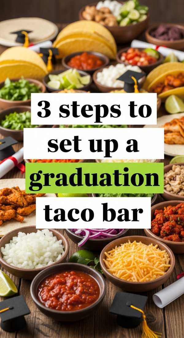 3 Steps To Set Up A Graduation Taco Bar 6a0de73d44b18