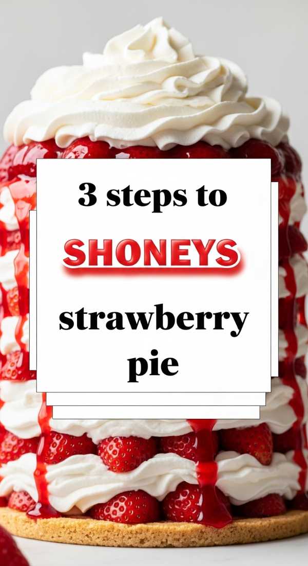 3 Steps To Shoneys Strawberry Pie At Home 6a06c390e5519