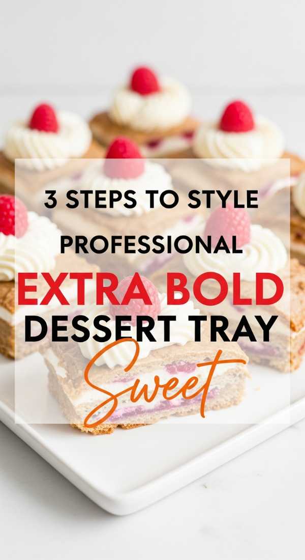 3 Steps To Style A Professional Dessert Tray 6a0d9efa63f9a