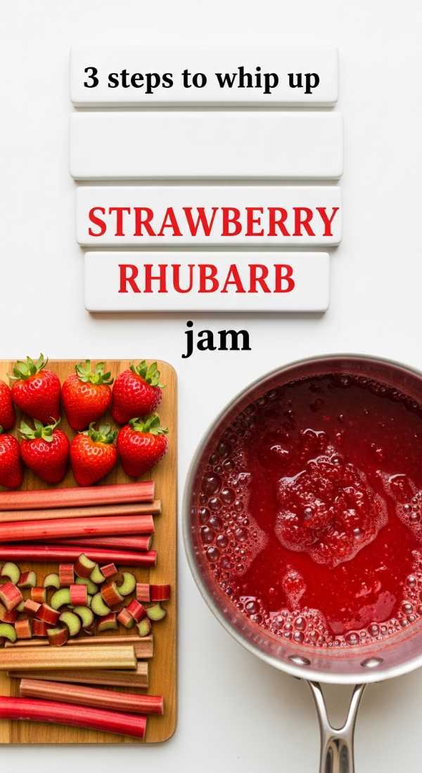 3 Steps To Whip Up Strawberry Rhubarb Jam 69fd88aa84f59