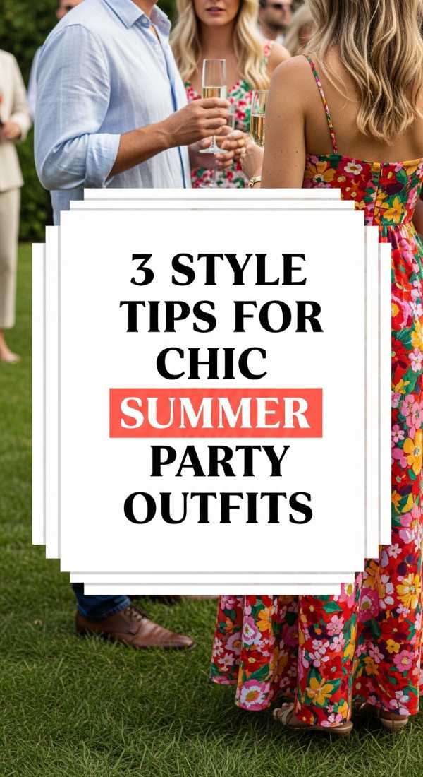 3 Style Tips For Chic Summer Party Outfits 6a031c20ed055