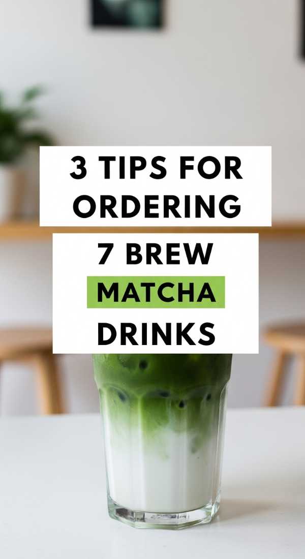 Chilled to Perfection: 10 Refreshing Sips for a Hot Summer 3 Tips For Ordering 7 Brew Matcha Drinks 6a1442156cac2