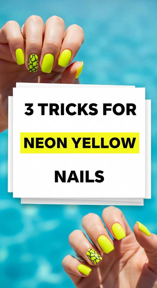 3 Tricks For Neon Yellow Nails 6a05a6feed8f2