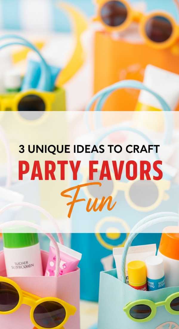 3 Unique Ideas To Craft Pool Party Favors 6a0dbf9c1d68d