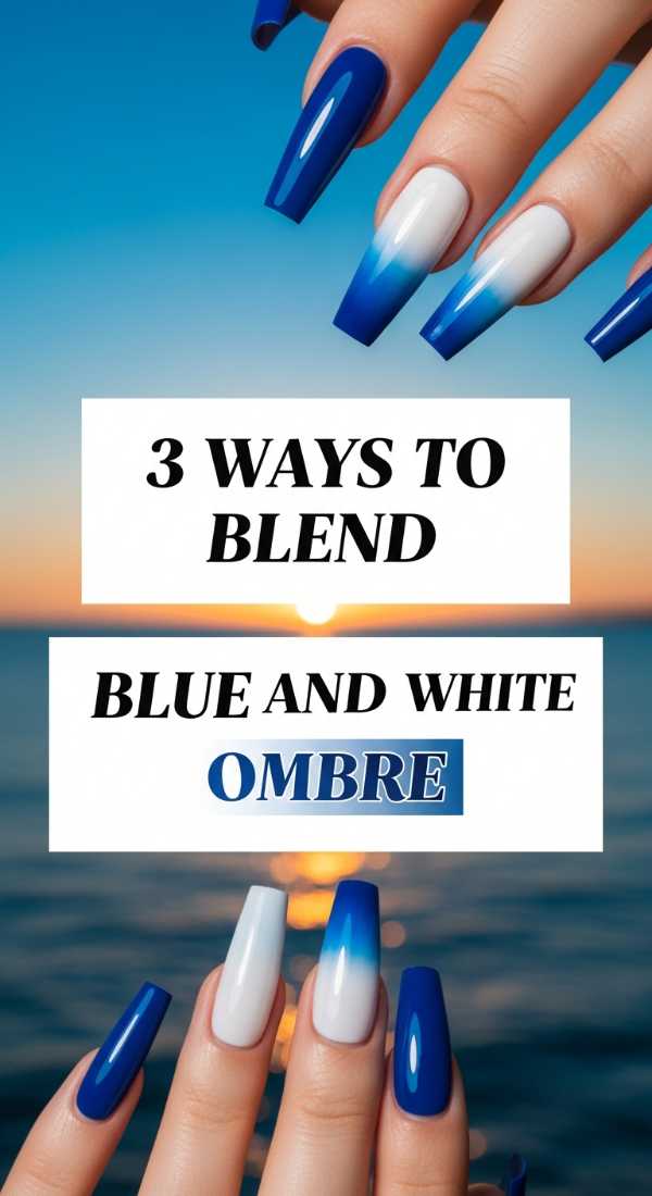 3 Ways To Blend Blue And White Ombre 69f4c11f9bd97