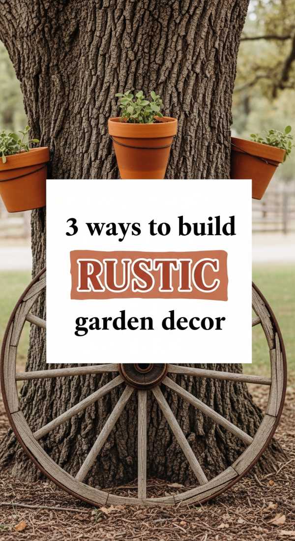3 Ways To Build Rustic Garden Decor 69f485892959d