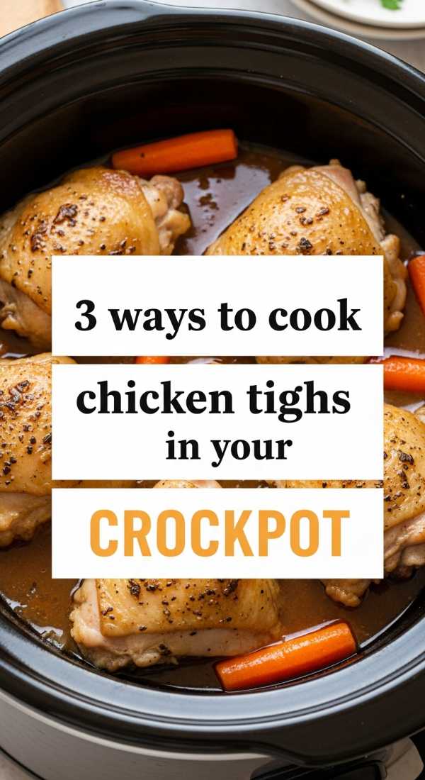 3 Ways To Cook Chicken Thighs In Your Crockpot 6a1442304f486