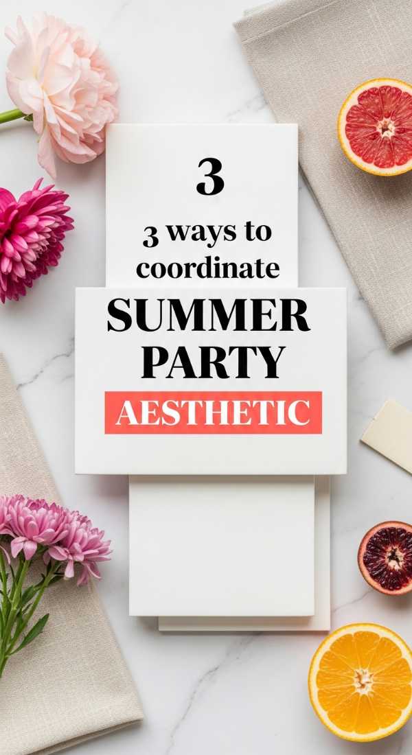 3 Ways To Coordinate Summer Party Aesthetic 69f7277baab5e
