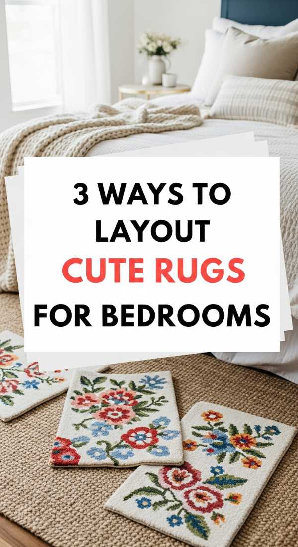3 Ways To Layout Cute Rugs For Bedrooms 69fdc28d24f67