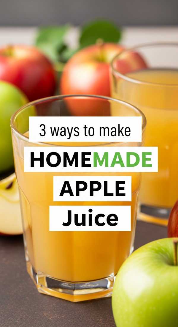 3 Ways To Make Homemade Apple Juice 69fc190222f36