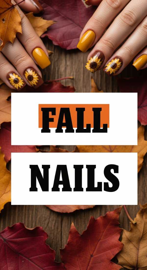 3 Ways To Paint Fall Sunflower Nails 69f5e2b303020