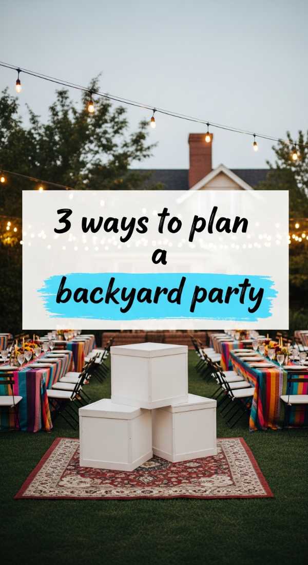 3 Ways To Plan A Backyard Party 69fc2d6f27ac1