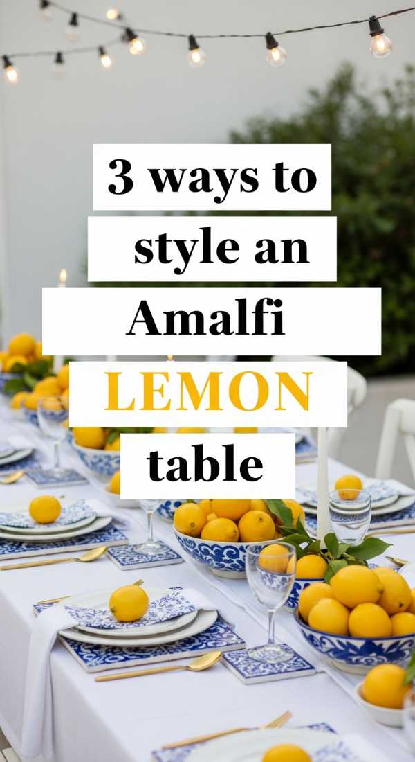 3 Ways To Style An Amalfi Lemon Table 69fb14099ed6c
