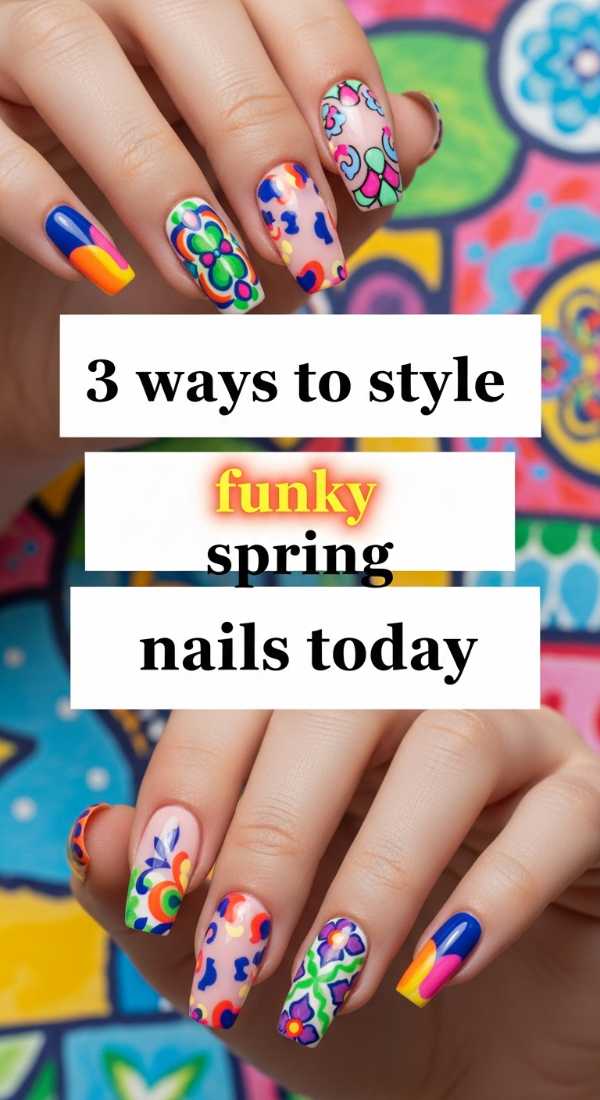 3 Ways To Style Funky Spring Nails Today 69ff595b932c0