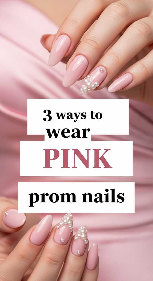 3 Ways To Wear Pink Prom Nails 69ff59439c421