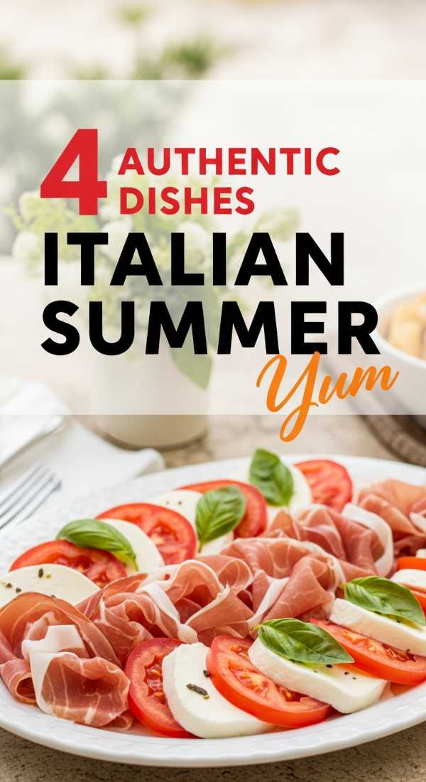 4 Authentic Dishes For Italian Summer Vibes 69faeadd47423