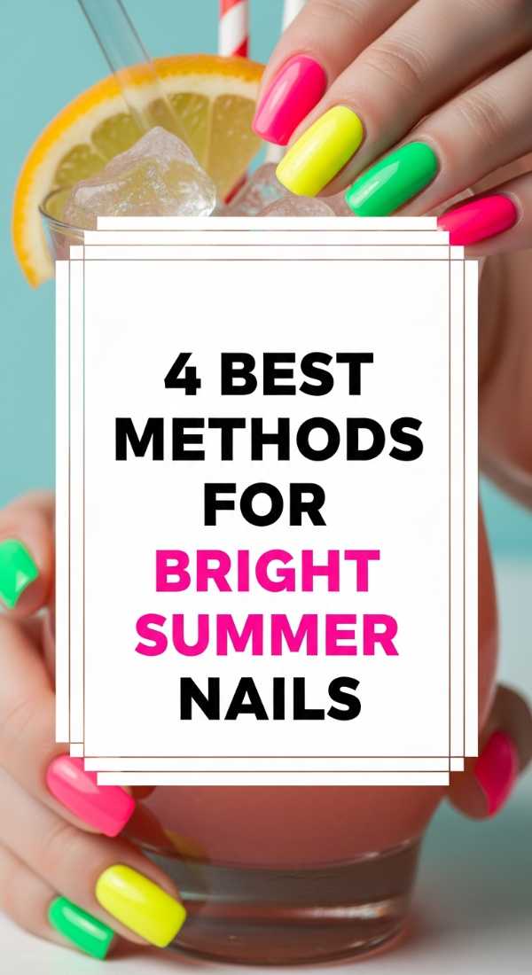 4 Best Methods For Bright Summer Nails 6a059b37c4e25