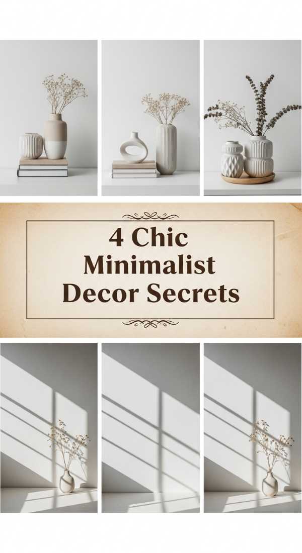 4 Chic Minimalist Decor Secrets 6a0ea134adf8b