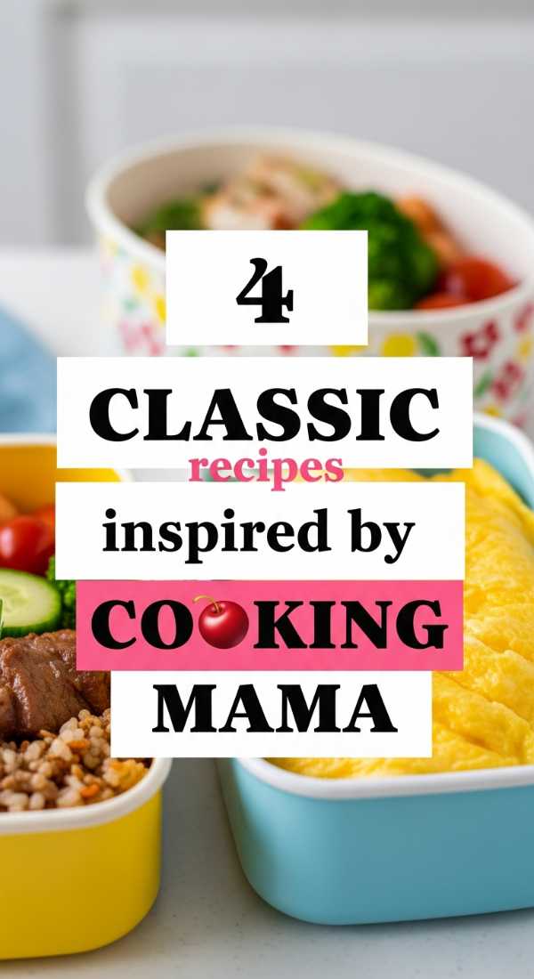 4 Classic Recipes Inspired By Cooking Mama 69fc175f45e1c