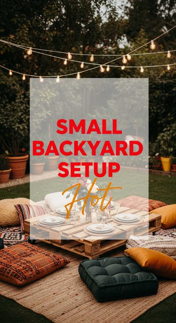 4 Clever Tricks To Setup A Small Backyard Party 6a0213c3c5032