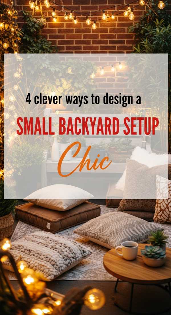 4 Clever Ways To Design A Small Backyard Party Set Up 6a0213ca82ef1