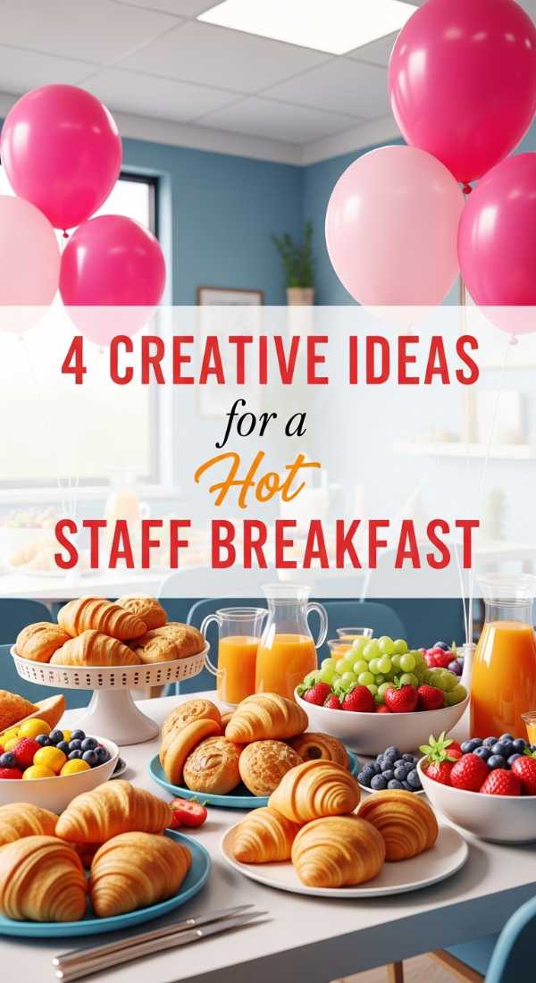 4 Creative Ideas For Staff Appreciation Breakfast 6a0dbfc8483b2