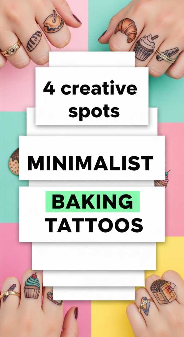 4 Creative Spots For Minimalist Baking Tattoos 69fc1754a7be0
