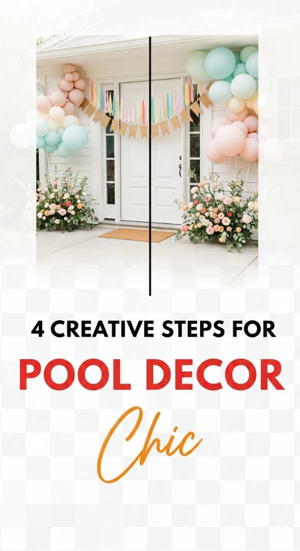 4 Creative Steps To Design Your Pool Party Decor 6a0dbf9bb0f3f