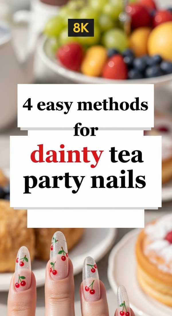 The Only Party Nail Guide You'll Ever Need: Tips, Trends, and Tools 4 Easy Methods For Dainty Tea Party Nails 69f876e7288c1
