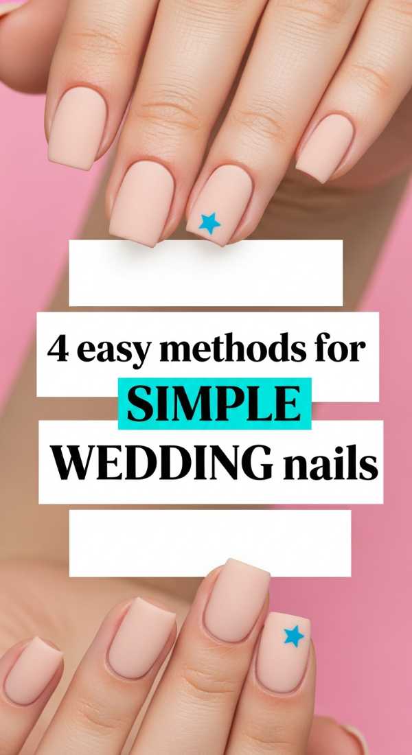 4 Easy Methods For Simple Wedding Nails 69f5e2b9f286a