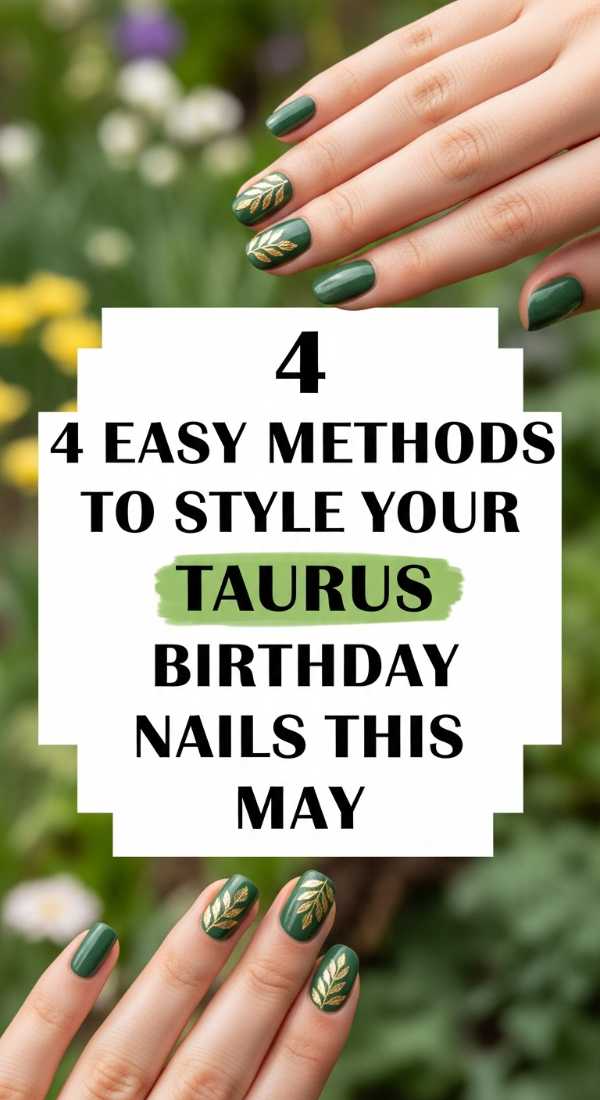 4 Easy Methods To Style Your Taurus Birthday Nails This May 6a059897935e5