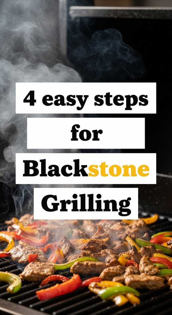 Sizzling Summer: 50+ Recipes for Your Next Backyard BBQ 4 Easy Steps For Blackstone Grilling 6a001603b07a0