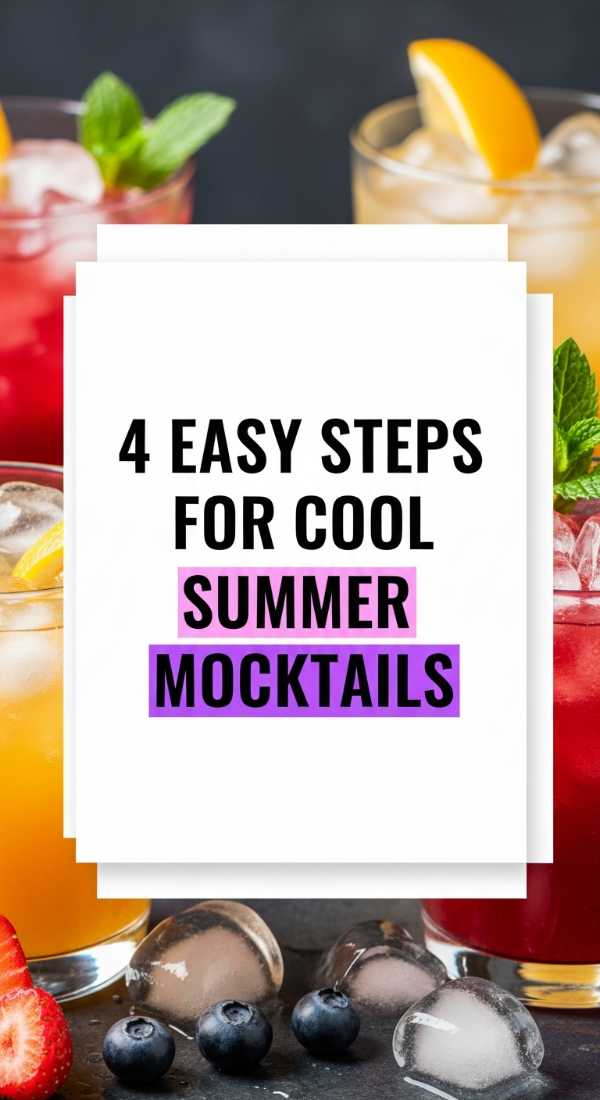 From Grill to Table: The Only Summer Recipe Collection You'll Ever Need 4 Easy Steps For Cool Summer Mocktails 6a06bc6acbff7