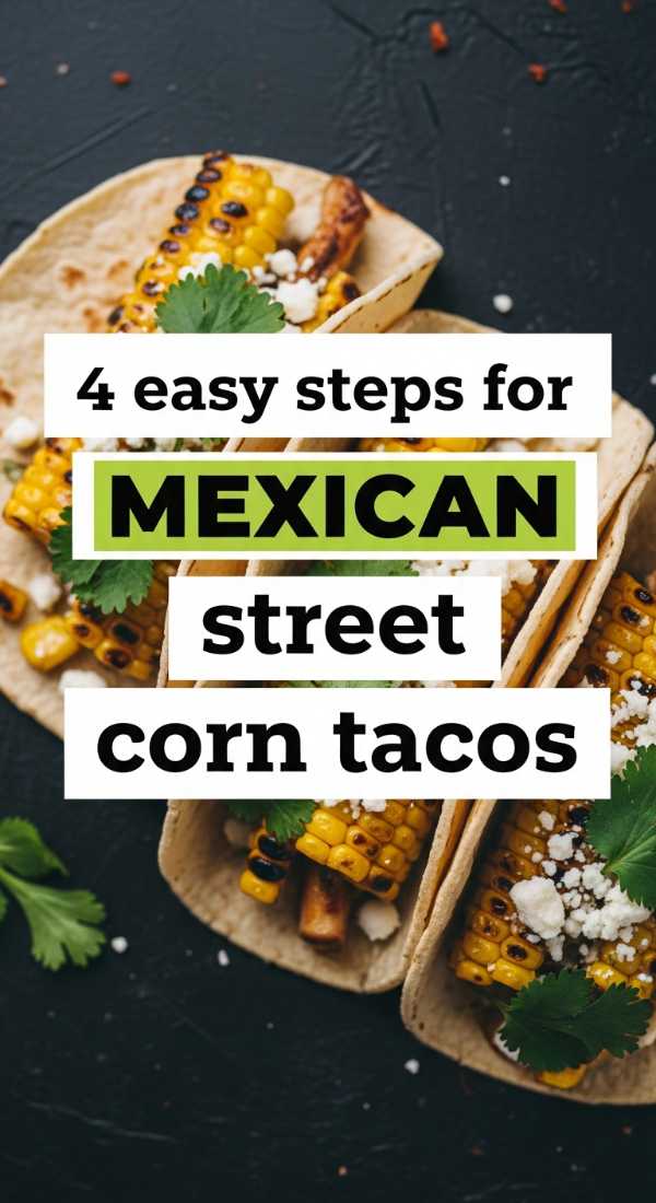4 Easy Steps For Mexican Street Corn Tacos 6a017da462226